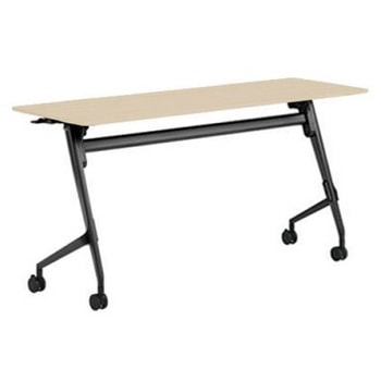 81F5AZ MDA4 マルカ サイドフォールドテーブル 棚板無 樹脂幕板無 1500×600 オカムラ(岡村製作所) 07134605