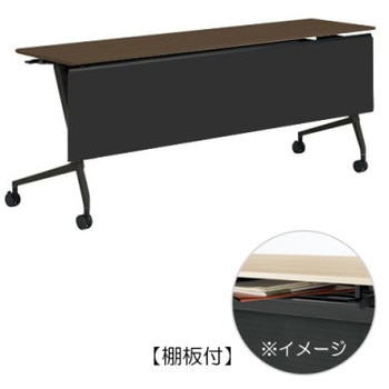 81F5BA MDA6 �}���J �T�C�h�t�H�[���h�e�[�u�� �I�t �������t 1800�~450 �I�J����(�������쏊) �L���X�^�[�L 07137536