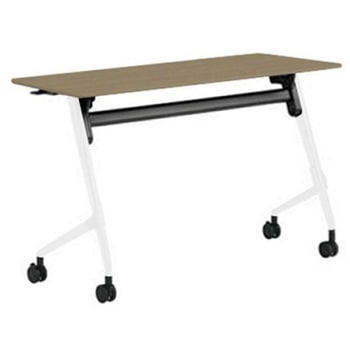 81F5AR MDB5 マルカ サイドフォールドテーブル 棚板無 樹脂幕板無 1200×450 オカムラ(岡村製作所) 07137990