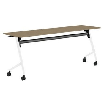 81F5AY MDB5 �}���J �T�C�h�t�H�[���h�e�[�u�� �I�� �������� 1800�~600 �I�J����(�������쏊) �L���X�^�[�L 07144518