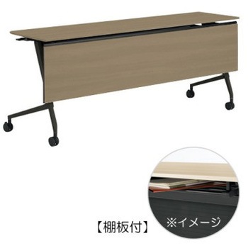 81F5YA MDA5 �}���J �T�C�h�t�H�[���h�e�[�u�� �I�t �ؖږ��t 1800�~450 �I�J����(�������쏊) �L���X�^�[�L   81F5YA MDA5 07147860