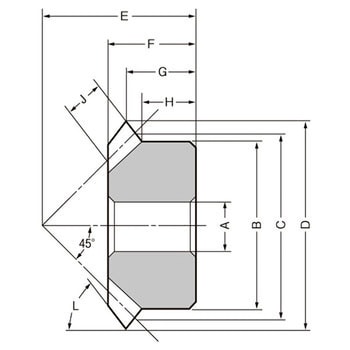 SM5-16 SMマイタ 16マイタ 1個 小原歯車工業(KHK) 【通販サイトMonotaRO】