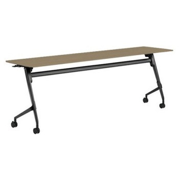 81F5AJ MDA5 マルカ サイドフォールドテーブル 棚板無 樹脂幕板無 2100×600 オカムラ(岡村製作所) 07149339