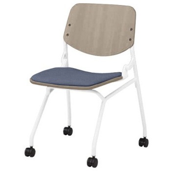 81S9BZ FXW4 ���C�u�X �l�X�e�B���O�`�F�A �I��  ���p�b�h�t PW�~�f�B�A���V�F�� �z���C�g�t���[�� �I�J����(�������쏊) �O���[���w���@:�K�� �L���X�^�[�L ����820mm��560mm���s545mm  81S9BZ FXW4 07149567