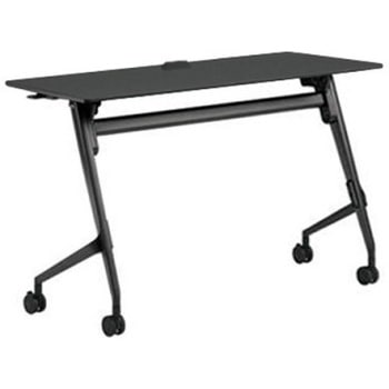 81F5ER MES8 マルカ サイドフォールドテーブル コンセントユニット付 棚板無 樹脂幕板無 1200×450 オカムラ(岡村製作所) 07153776