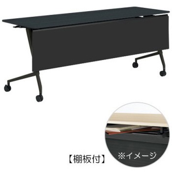 81F5BB MES8 �}���J �T�C�h�t�H�[���h�e�[�u�� �I�t �������t 1800�~600 �I�J����(�������쏊) �L���X�^�[�L 07154747