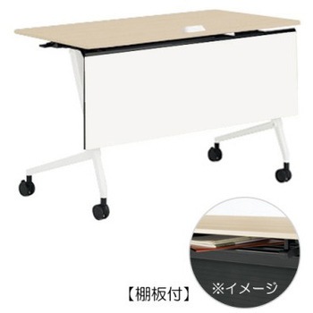 81F5FF MDB4 �}���J �T�C�h�t�H�[���h�e�[�u�� �R���Z���g���j�b�g�t �I�t �������t 1200�~600 �I�J����(�������쏊) �L���X�^�[�L 07154799