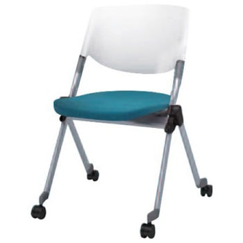 H141ZA FFW5 リータ2 4本脚キャスタータイプ 肘なし ホワイトシェル オカムラ(岡村製作所) 07156445