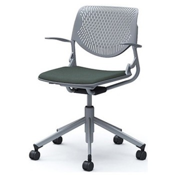 81S2BE FXW5 ���i 5�{�r�`�F�A �I�t  �w�p�b�h�� �O���[�V�F�� �V���o�[�t���[�� �i�C�����o�� �I�J����(�������쏊) �O���[���w���@:�K�� ����805�`897mm��565mm���s560mm  81S2BE FXW5 07157495