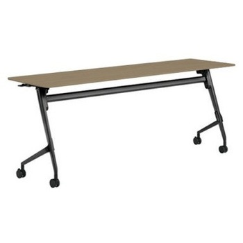 81F5AY MDA5 マルカ サイドフォールドテーブル 棚板無 樹脂幕板無 1800×600 オカムラ(岡村製作所) 07160460