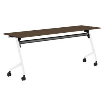 81F5AY MDB6 �}���J �T�C�h�t�H�[���h�e�[�u�� �I�� �������� 1800�~600 �I�J����(�������쏊) �L���X�^�[�L 07160469