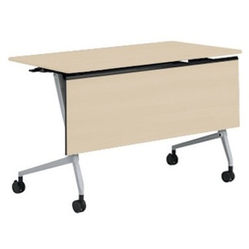 81F5ZF MDA1 �}���J �T�C�h�t�H�[���h�e�[�u�� �I�� �ؖږ��t 1200�~600 �I�J����(�������쏊) �L���X�^�[�L   81F5ZF MDA1 07160697