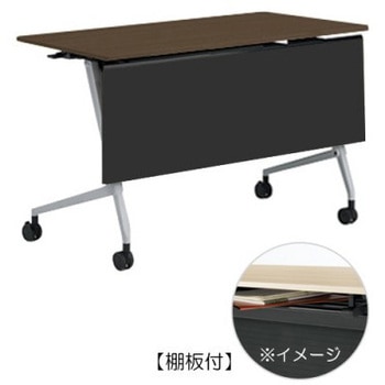 81F5BF MDA3 �}���J �T�C�h�t�H�[���h�e�[�u�� �I�t �������t 1200�~600 �I�J����(�������쏊) �L���X�^�[�L 07160758