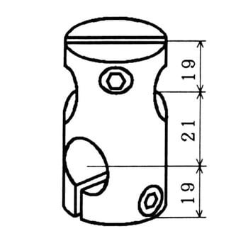パイジョンパーツ PLシリーズ 右45° 三好キカイ(三好パイジョン)