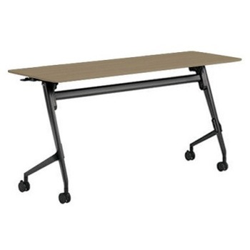 81F5AZ MDA5 マルカ サイドフォールドテーブル 棚板無 樹脂幕板無 1500×600 オカムラ(岡村製作所) 07160950