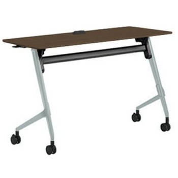 81F5ER MDA3 マルカ サイドフォールドテーブル コンセントユニット付 棚板無 樹脂幕板無 1200×450 オカムラ(岡村製作所) 07164425