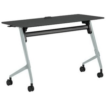 81F5ER MER8 マルカ サイドフォールドテーブル コンセントユニット付 棚板無 樹脂幕板無 1200×450 オカムラ(岡村製作所) 07164441