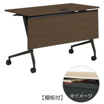 81F5WF MDA6 �}���J �T�C�h�t�H�[���h�e�[�u�� �R���Z���g���j�b�g�t �I�t �ؖږ��t 1200�~600 �I�J����(�������쏊) �L���X�^�[�L   81F5WF MDA6 07165667