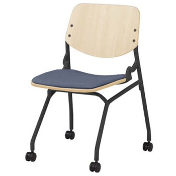 81S9AB FXW4 ���C�u�X �l�X�e�B���O�`�F�A �I��  ���p�b�h�t PW���C�g�V�F�� �u���b�N�t���[�� �I�J����(�������쏊) �O���[���w���@:�K�� �L���X�^�[�L ����820mm��560mm���s545mm  81S9AB FXW4 07165755