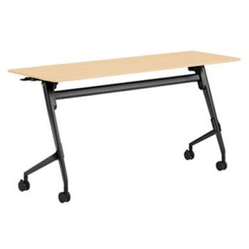 81F5AZ MAS2 マルカ サイドフォールドテーブル 棚板無 樹脂幕板無 1500×600 オカムラ(岡村製作所) 07165965