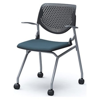 81S1CE FMV0 ���i �l�X�e�B���O �I�t  �w�p�b�h�� �u���b�N�V�F�� �V���o�[�t���[�� �i�C�����o�� �I�J����(�������쏊) �O���[���w���@:�K�� ����820mm��565mm���s560mm  81S1CE FMV0 07170890