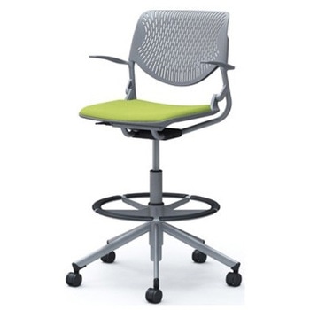 81S2HE FSF5 ���i 5�{�r�n�C�`�F�A �I�t  �w�p�b�h�� �O���[�V�F�� �V���o�[�t���[�� �i�C�����o�� �I�J����(�������쏊) �O���[���w���@:�K�� ����1000�`1154mm��565mm���s560mm  81S2HE FSF5 07175860