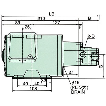 TOP-1ME200-13MAVB モータトロコイドポンプ 1台 日本オイルポンプ