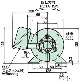 TOP-1ME200-13MAVB モータトロコイドポンプ 1台 日本オイルポンプ