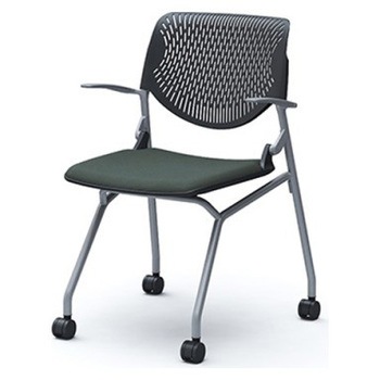 81S1CE FXW5 ���i �l�X�e�B���O �I�t  �w�p�b�h�� �u���b�N�V�F�� �V���o�[�t���[�� �i�C�����o�� �I�J����(�������쏊) �O���[���w���@:�K�� ����820mm��565mm���s560mm  81S1CE FXW5 07178136