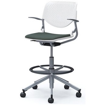 81S2GE FXW5 ���i 5�{�r�n�C�`�F�A �I�t  �w�p�b�h�� �z���C�g�V�F�� �V���o�[�t���[�� �i�C�����o�� �I�J����(�������쏊) �O���[���w���@:�K�� ����1000�`1154mm��565mm���s560mm  81S2GE FXW5 07179719