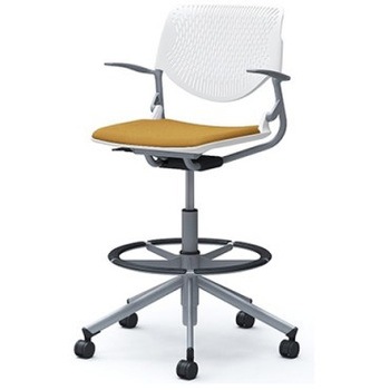 81S2GE FXW7 ���i 5�{�r�n�C�`�F�A �I�t  �w�p�b�h�� �z���C�g�V�F�� �V���o�[�t���[�� �i�C�����o�� �I�J����(�������쏊) �O���[���w���@:�K�� ����1000�`1154mm��565mm���s560mm  81S2GE FXW7 07179728