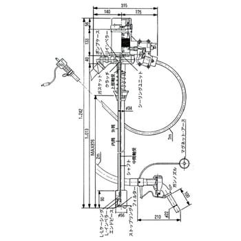 FC セフティ1耐圧防爆型電動ポンプ 1台 昭栄 【通販モノタロウ】