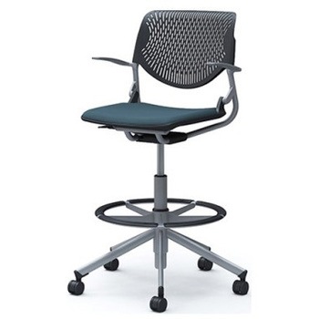 81S2JE FMV0 ���i 5�{�r�n�C�`�F�A �I�t  �w�p�b�h�� �u���b�N�V�F�� �V���o�[�t���[�� �i�C�����o�� �I�J����(�������쏊) �O���[���w���@:�K�� ����1000�`1154mm��565mm���s560mm  81S2JE FMV0 07180507