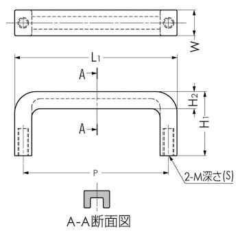 角型取手 LAMP(スガツネ)