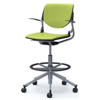 81S2JL PD32 ���i 5�{�r�n�C�`�F�A �I�t  �w�p�b�h�t �u���b�N�V�F�� �V���o�[�t���[�� �i�C�����o�� �I�J����(�������쏊) �O���[���w���@:�K�� �L���X�^�[�L ����1000�`1154mm��565mm���s560mm  81S2JL PD32 07181417