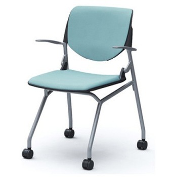 81S1CL FSG7 ���i �l�X�e�B���O �I�t  �w�p�b�h�t �u���b�N�V�F�� �V���o�[�t���[�� �i�C�����o�� �I�J����(�������쏊) �r��4�{�r �O���[���w���@:�K�� �L���X�^�[�L ����820mm��565mm���s560mm  81S1CL FSG7 07186527