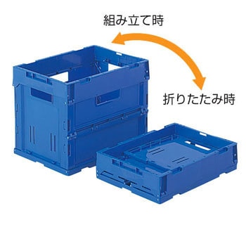 折りたたみコンテナP38B-B 三甲(サンコー)