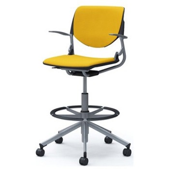 81S2JL FSG9 ���i 5�{�r�n�C�`�F�A �I�t  �w�p�b�h�t �u���b�N�V�F�� �V���o�[�t���[�� �i�C�����o�� �I�J����(�������쏊) �O���[���w���@:�K�� �L���X�^�[�L ����1000�`1154mm��565mm���s560mm  81S2JL FSG9 07188925