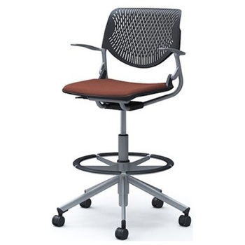 81S2JE FXW6 ���i 5�{�r�n�C�`�F�A �I�t  �w�p�b�h�� �u���b�N�V�F�� �V���o�[�t���[�� �i�C�����o�� �I�J����(�������쏊) �O���[���w���@:�K�� ����1000�`1154mm��565mm���s560mm  81S2JE FXW6 07194595