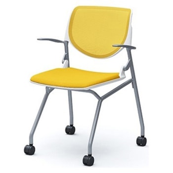 81S1AJ FKB9 ���i �l�X�e�B���O �I�t  �w���b�V�� �z���C�g�V�F�� �V���o�[�t���[�� �i�C�����o�� �I�J����(�������쏊) �L���X�^�[�L �r��4�{�r ����820mm��560mm���s560mm  81S1AJ FKB9 07196851