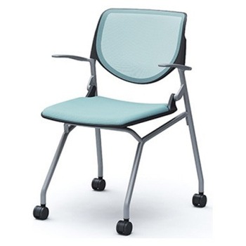 81S1CJ FKA6 ���i �l�X�e�B���O �I�t  �w���b�V�� �u���b�N�V�F�� �V���o�[�t���[�� �i�C�����o�� �I�J����(�������쏊) �L���X�^�[�L �r��4�{�r ����820mm��560mm���s560mm  81S1CJ FKA6 07200457