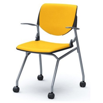 81S1CL PD33 ���i �l�X�e�B���O �I�t  �w�p�b�h�t �u���b�N�V�F�� �V���o�[�t���[�� �i�C�����o�� �I�J����(�������쏊) �r��4�{�r �O���[���w���@:�K�� �L���X�^�[�L ����820mm��565mm���s560mm  81S1CL PD33 07200859