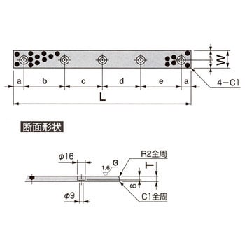 SFP-35350 #500SP フラットプレート 1個 オイレス工業 【通販サイト