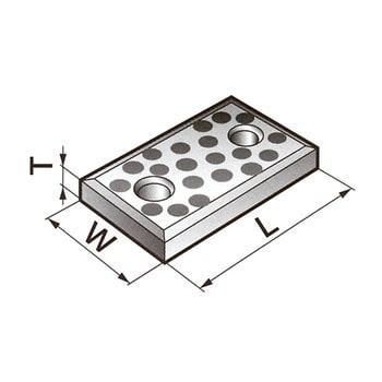 FWP-75200 #500F ウェアプレート汎用タイプ 1個 オイレス工業 【通販