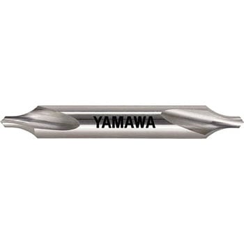 弱ねじれ溝A形60°センタ穴ドリル CD-S YAMAWA(ヤマワ)