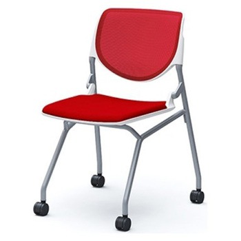 81S1AI FKA9 ���i �l�X�e�B���O �I��  �w���b�V�� �z���C�g�V�F�� �V���o�[�t���[�� �i�C�����o�� �I�J����(�������쏊) �L���X�^�[�L �r��4�{�r ����820mm��560mm���s560mm  81S1AI FKA9 07212181