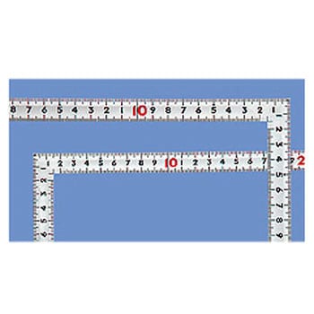 10640 曲尺同厚シルバー50cm表裏 同目名作 1個 シンワ測定 【通販
