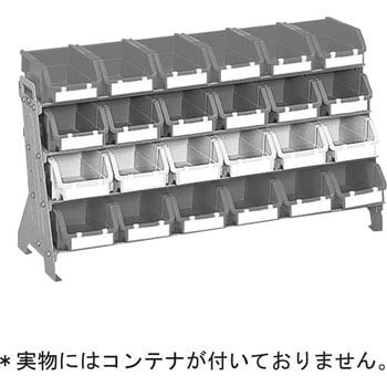 UJ-604-S 卓上コンテナラック枠 H405 小棚X4 1台 TRUSCO 【通販