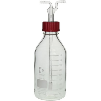 洗浄びん円筒フィルター付 1000ml SIBATA(柴田科学)