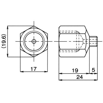 FYH ベアリングユニット用自動連続給油器 パーマ用アダプター FYH(日本ピローブロック)